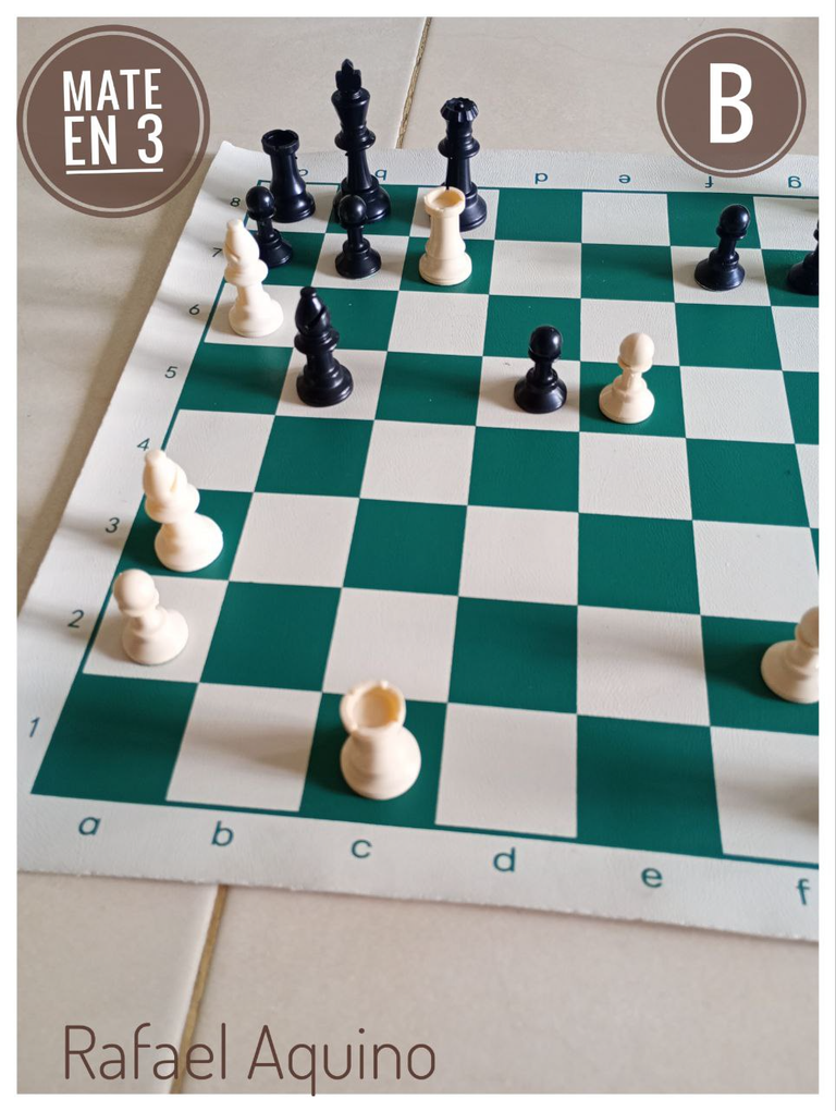 ✔️ Ejercicio de Mate en Tres N050 para principiantes