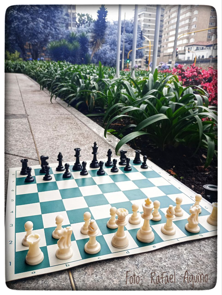 Outdoor chess / Ajedrez al aire libre