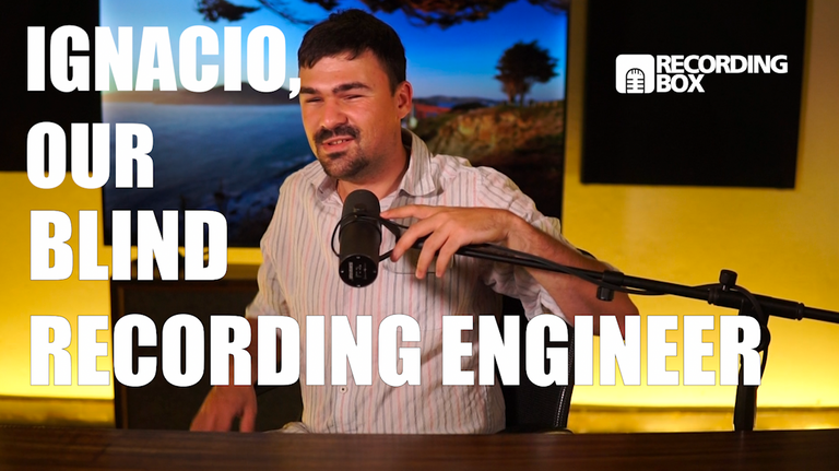 Ignacio, blind recording engineer at Recording Box.png