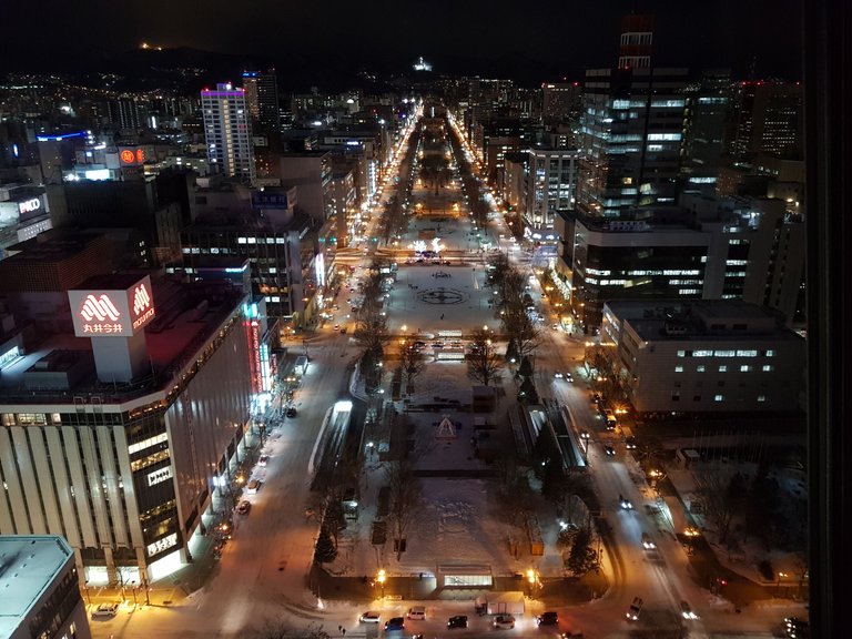 Japan - Winter Nights At Sapporo TV Tower