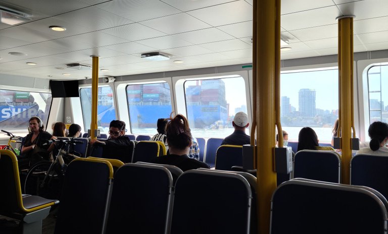 Seabus Views towards Port Of Vancouver