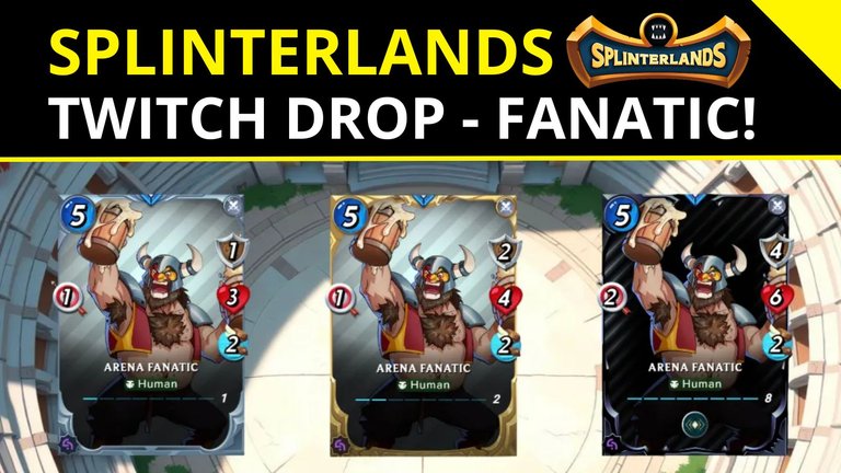 Splinterlands 🐉| Arena Fanatic & Twitch Drops - Return of SplinterlandsTV?