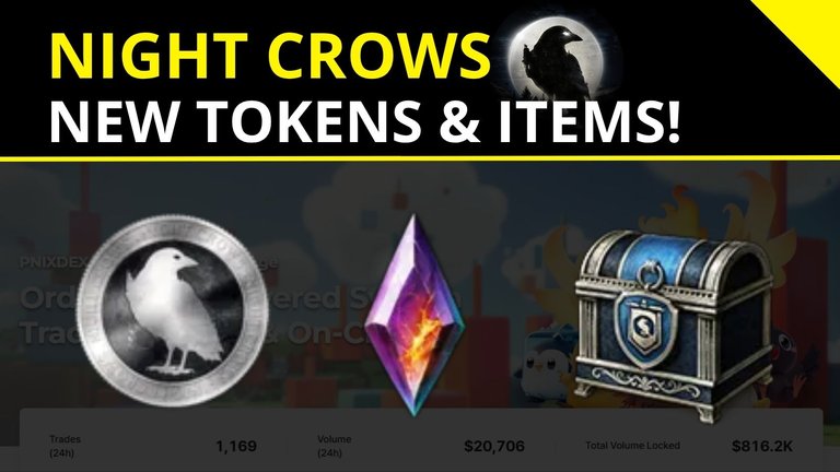 Night Crows 🌒| Tokenomics News - New Token RAVN! [EN/PT]