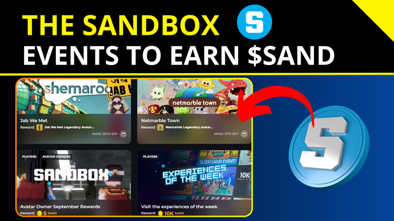 The Sandbox 3 Events to Earn Sand tokens.png