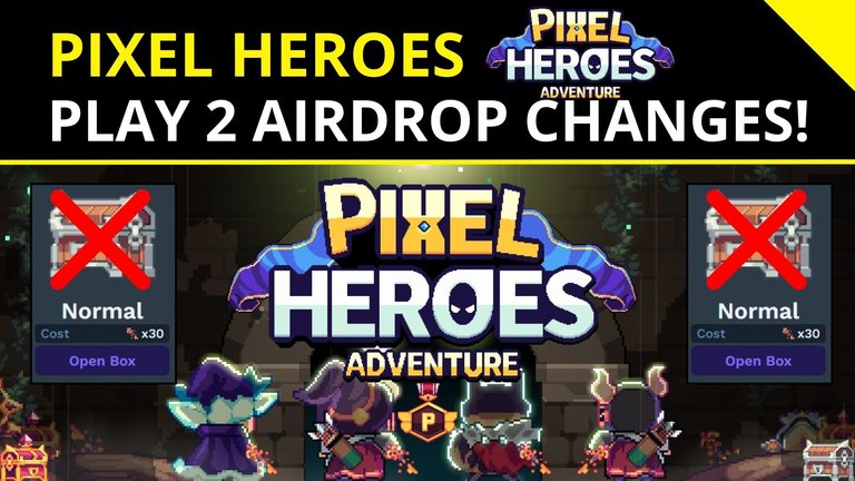 Pixel Heroes Adventures ⚔️| Daily Claim Changes + HeroZ Multiplier! [EN/PT]