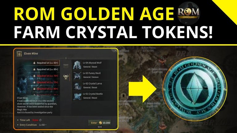 Golden Age ROM ⚔️| How to Get Crystal Tokens In-Game?