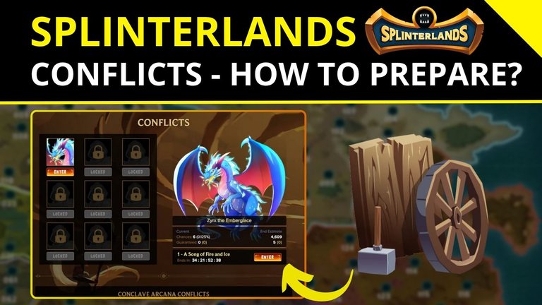 Splinterlands 🐉| Conclave Arcana Conflicts - How to Prepare? [EN/PT]