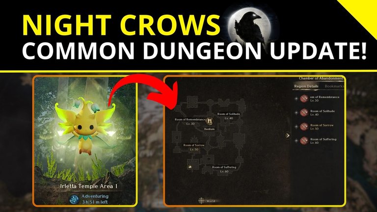 Night Crows 🌒| Common Dungeon Update & Events!