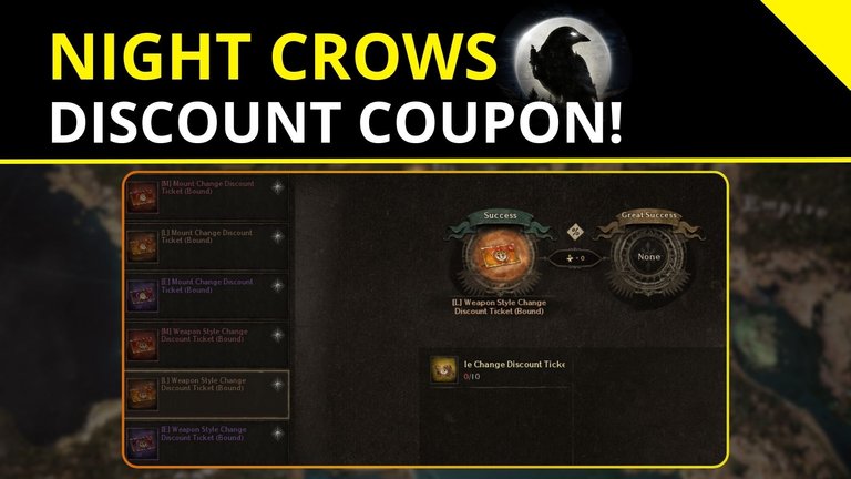 Night Crows 🌒| New Item - Discount Coupon!