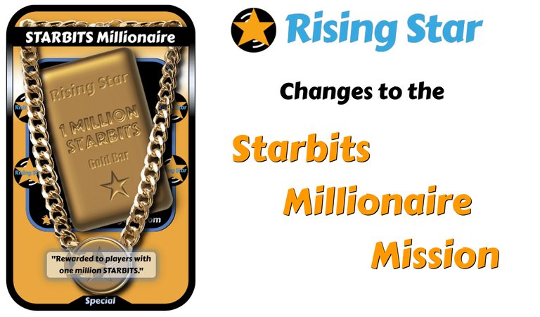 Changes to the Starbits Millionaire Mission