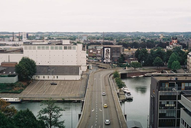 a road in maastricht