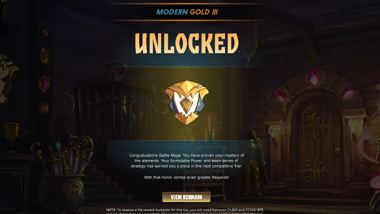 I Finally Advance to the Gold League in the Modern - Gold III Loot - Purchasing and Opening Major Chests | Splinterlands Social Media Challenge
