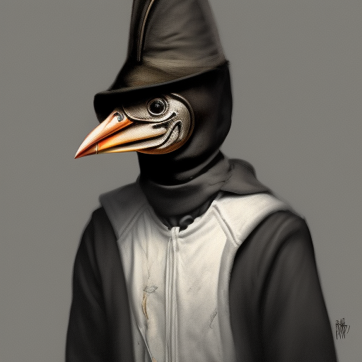 00113-4170946393-rpg! profile! portrait of humanoid bird, plague doctor, white background, beak, feathers, ARMOURED, futuristic clothes, d _ d, p.png