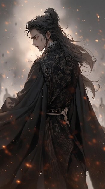 anime-character-with-long-hair-cape-standing-front-fire-generative-ai_958108-23733.jpg