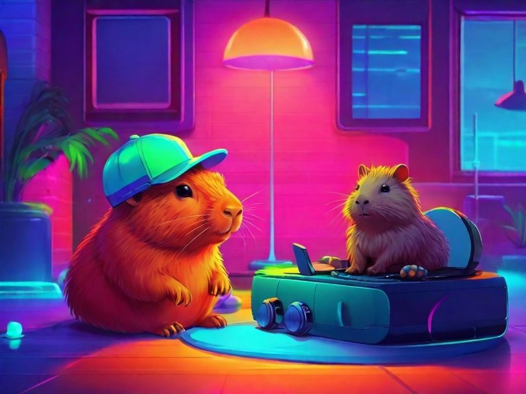 Default_Capybara_and_the_cat_in_the_cap_are_sitting_in_a_room_0.jpg