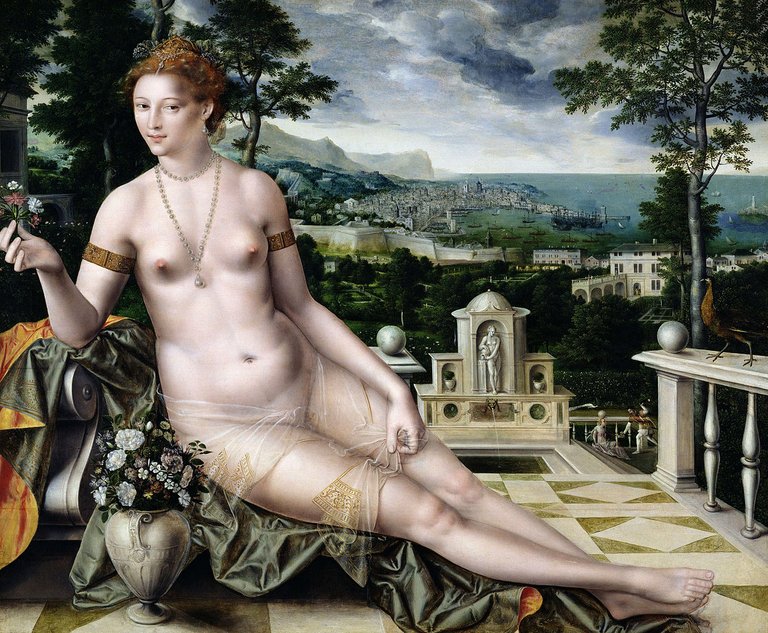 Jan Massys of Metsys - Venus van Cythera. Jan Matsys, Public domain, via Wikimedia Commons.