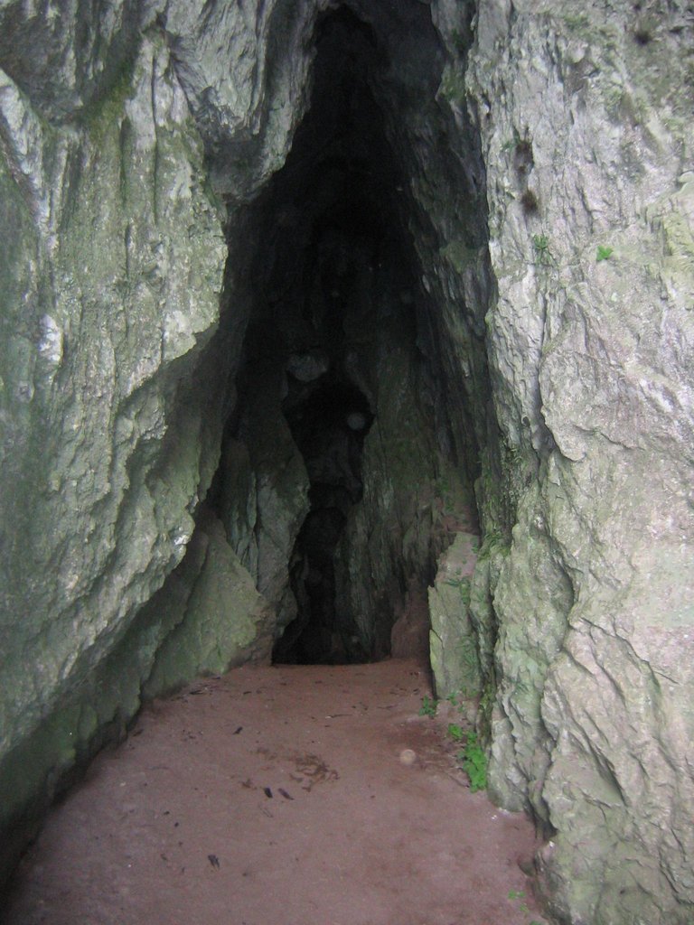 Pasillo interior de la cueva de Mari. (Duranguesado)Vizcaya, País Vasco, España. Autor = Txo, Public Domain via Wikimedia commons.