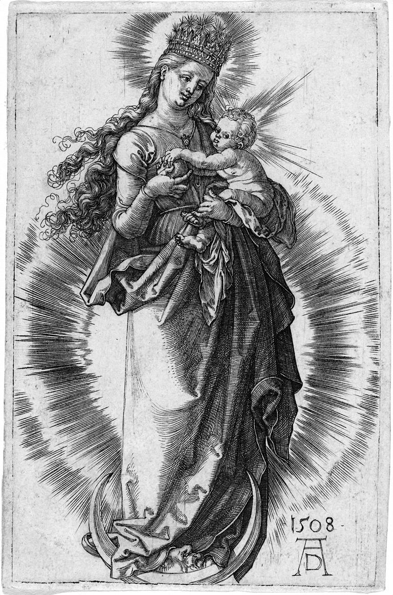 The Virgin with the Crown of Stars. (1508) - Albrecht Dürer, CC0, via Wikimedia Commons.