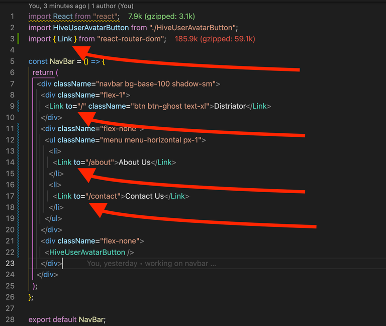 react router link