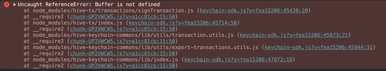 Browser buffer errors