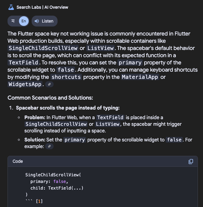Ask AI screenshot