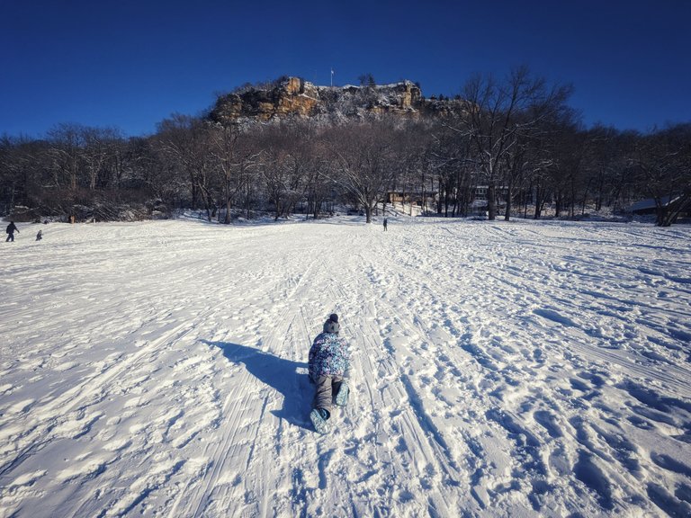 A Sublime Sunday Sledding in the Snow