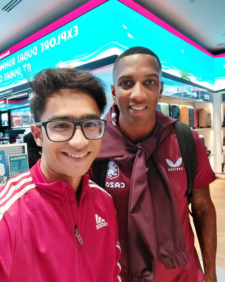 Selfie with Ashley Young