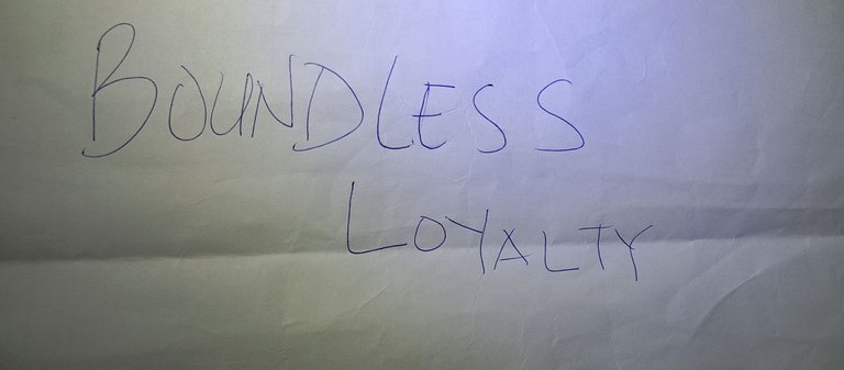 BOUNDLESS LOYALTY 