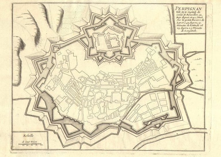 Perpignan-.-Fortifed-town-city-plan.-Pyr-n-es-Orientales.-DE-FER-1705-map-355681-p.jpg