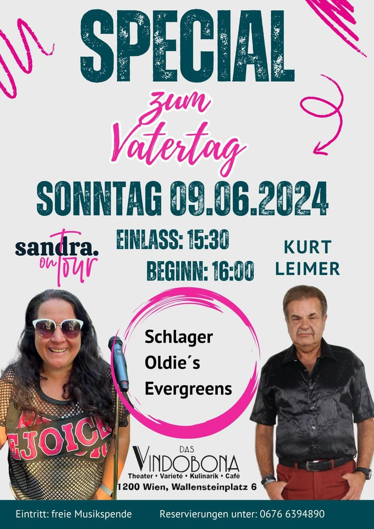 09.06. Special zum Vatertag mit sandra-on-tour und Kurt Leimer 🤟🤙