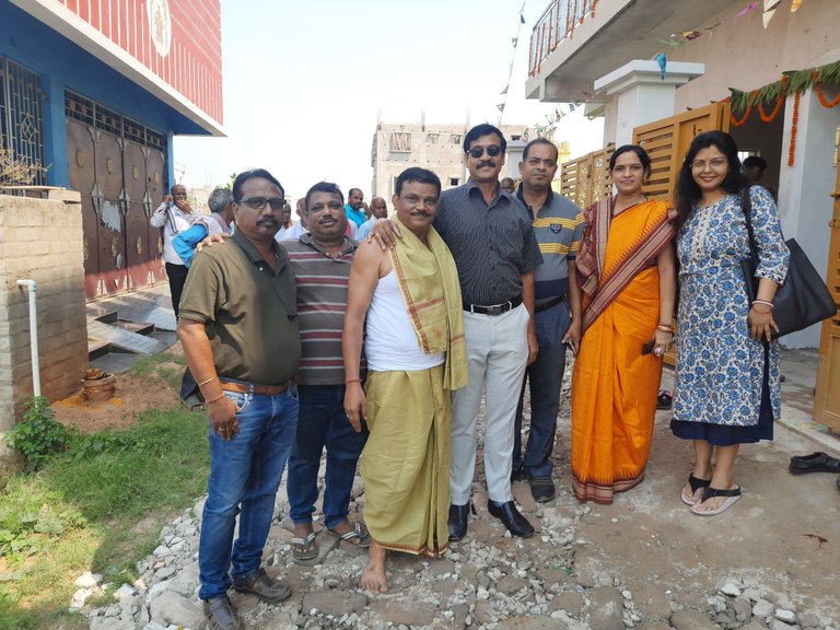 House Entering Ceremony of a friend