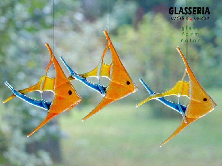 Glass Fish  3 PCs. window ornaments.jpg