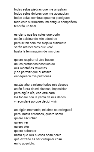 Reconciliación, escrito por mi | Reconciliación, wrote by me