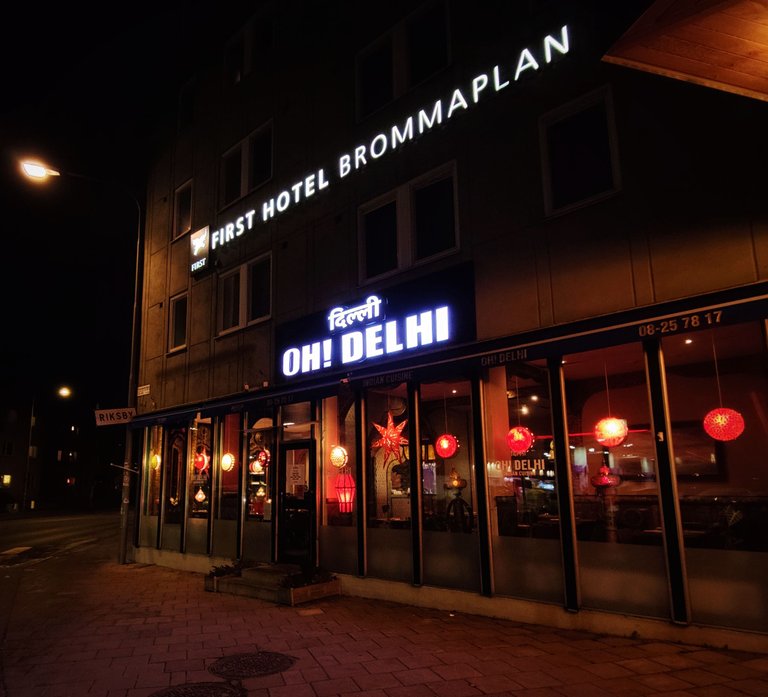 Oh! Delhi Indisk Restaurang i Bromma | Photo taken by Shahzad Ansari through OnePlus 8 Pro