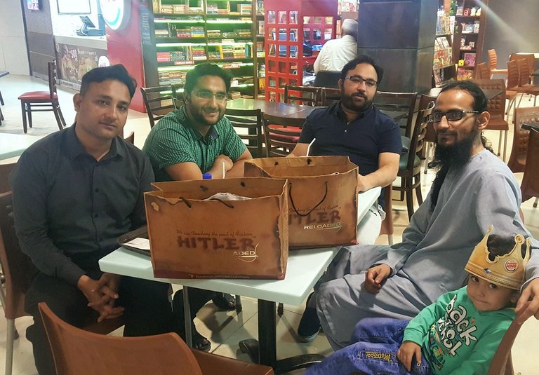 from left to right Faisal @rosecane @shahzad-ansari @shrazi and Ammad