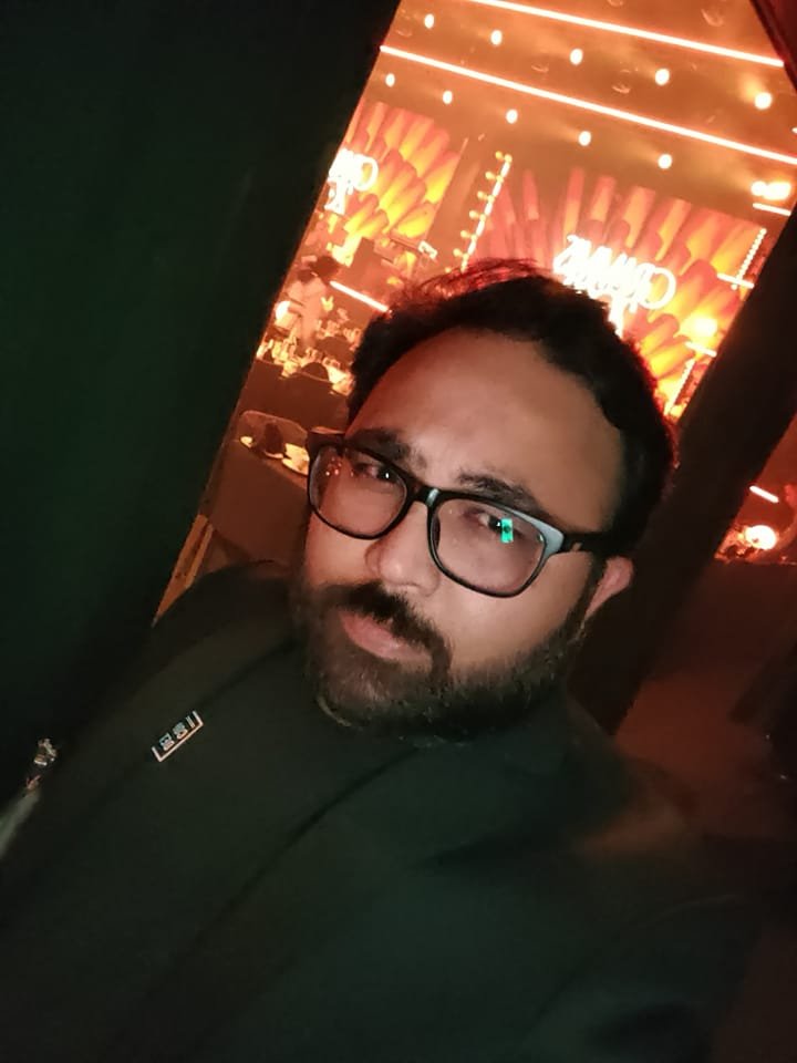 Selfie taken by Shahzad Ansari at Grammis 2022