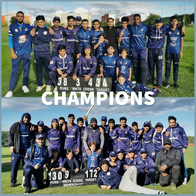 Alby Zalmi U15 & U19 SCF T20 2022 Champions