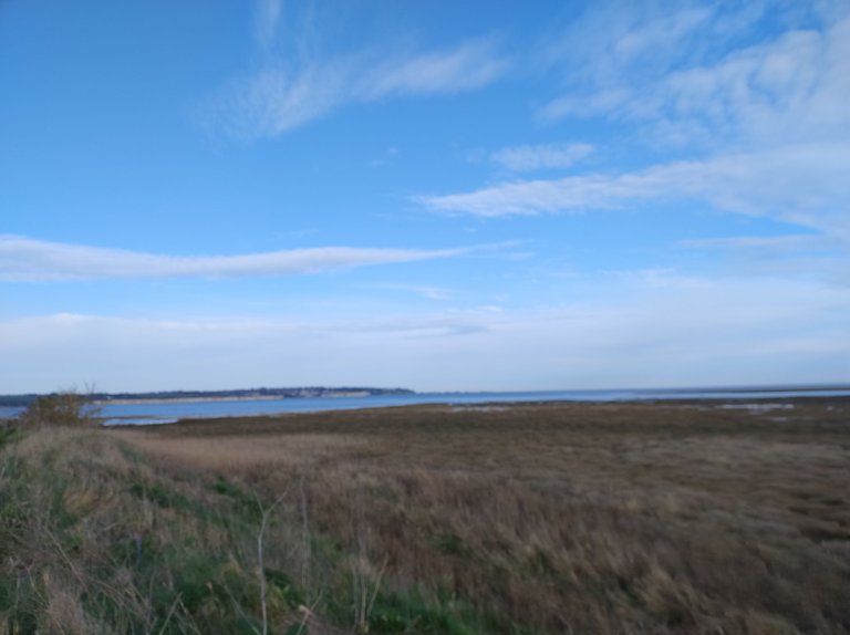 Pegwell Bay on a glorious March afternoon (Thursday 14 March 2024 about 3.45pm)