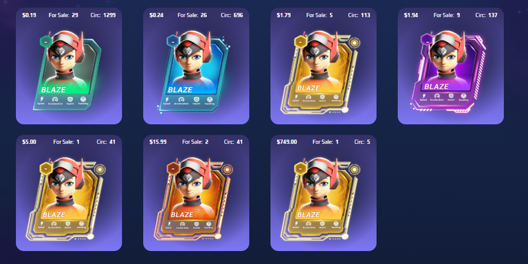 Moon Karts Blaze from 0.19$ to 700$