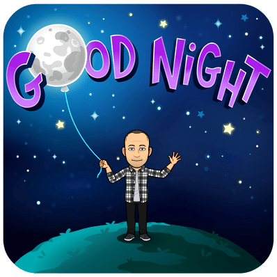 goodnight bitmoji