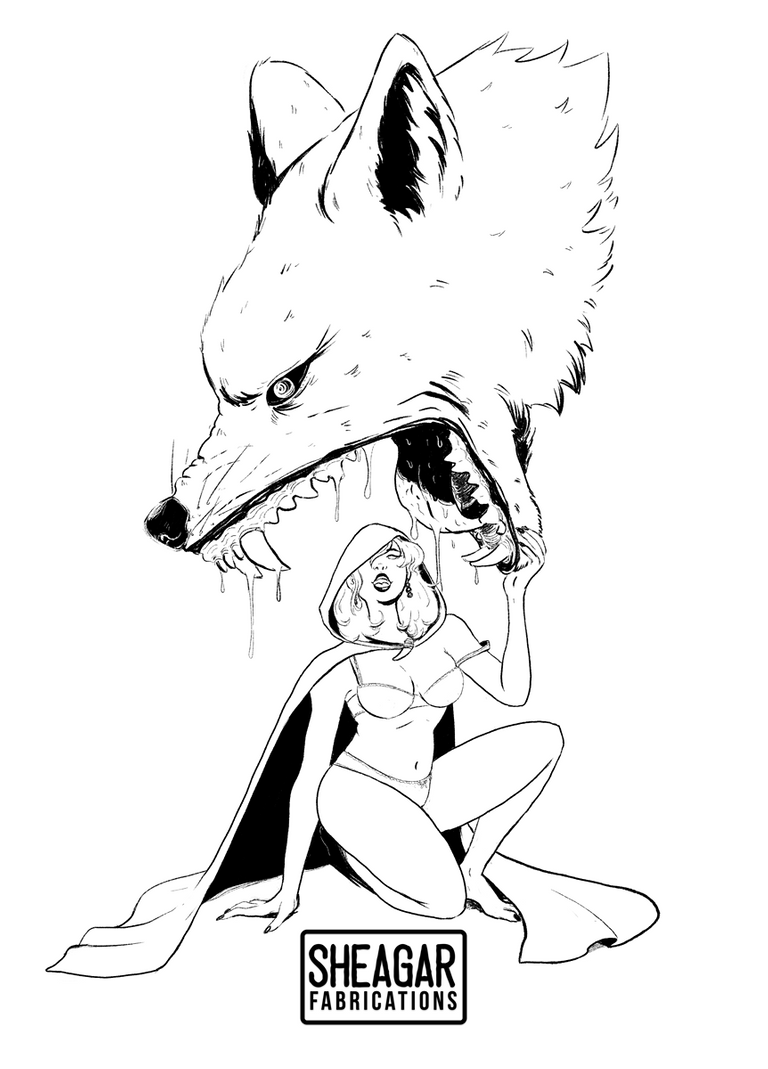Red Riding Hood  line art.png