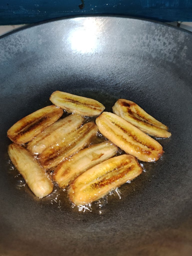 Fried Banana Snacks 😋❤️
