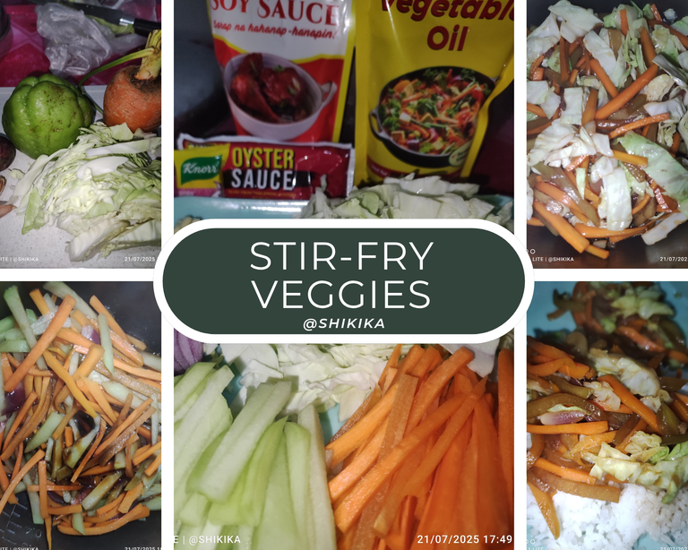 Magic Shikika Recipe: Stir-Fry Veggies ☺️😋❤️