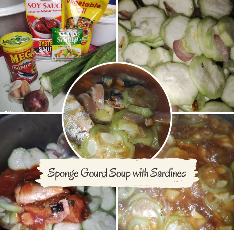 Magic Shikika Recipe: Sponge Gourd Soup with Sardines ☺️❤️