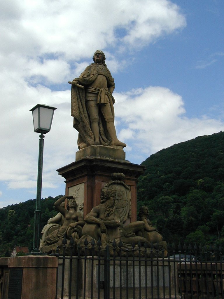 163-Bridge decorations in Heidelburg.JPG