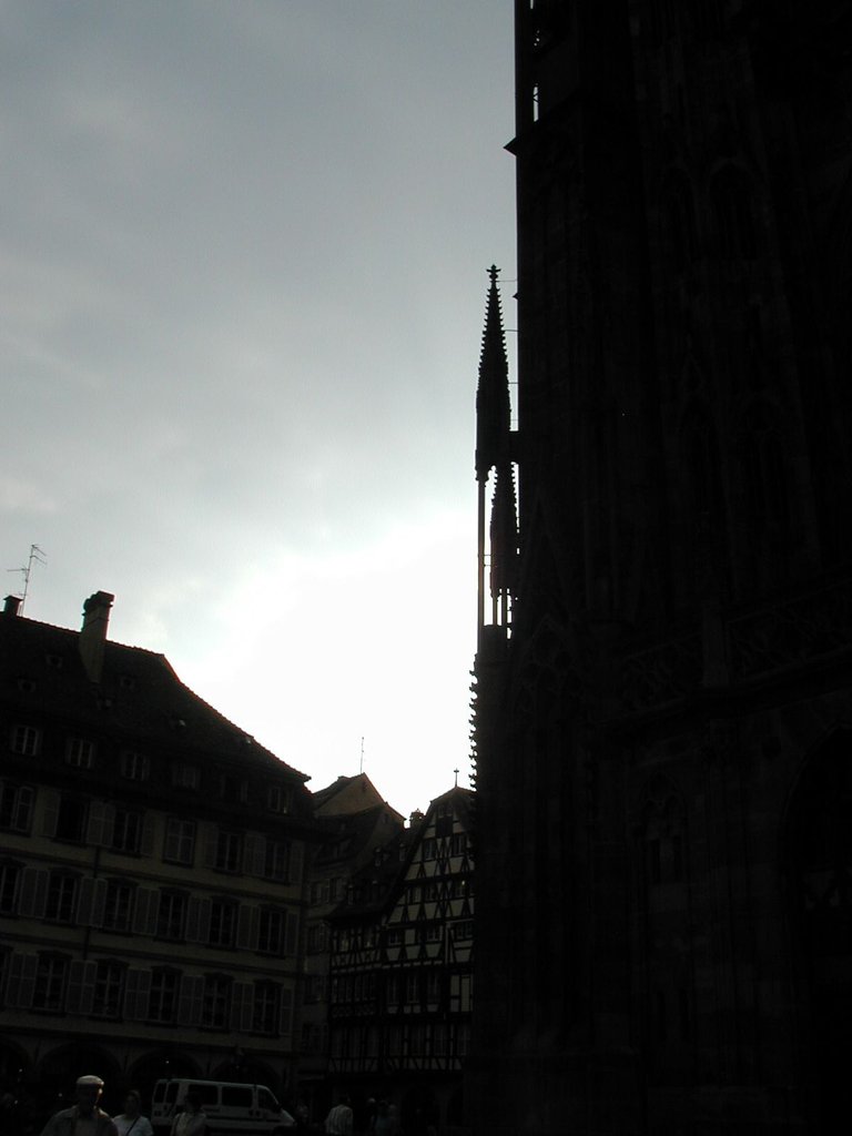 222-Strasbourg under a setting sun.JPG