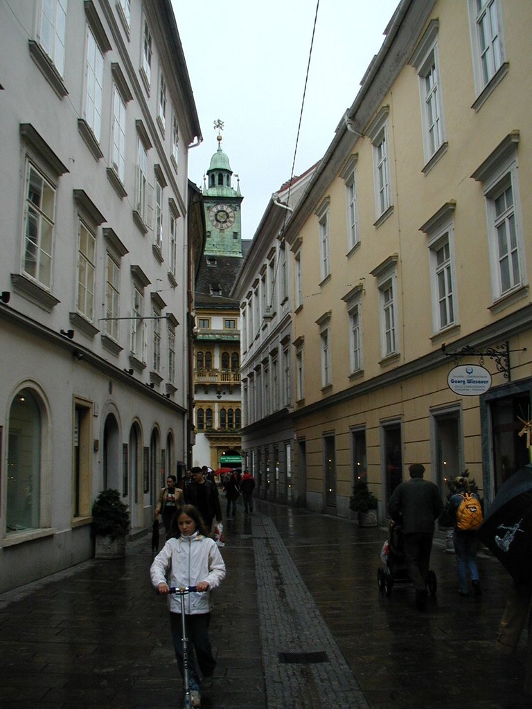 009-Clock Tower in Graz.JPG