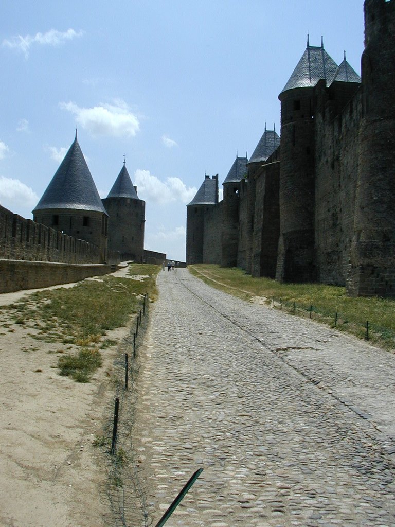 126-Road inside walls of Carcassone.JPG