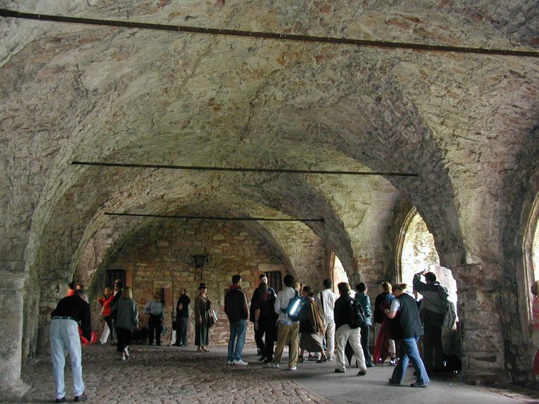 132-Entrance corridor to Schloss Heidelburg.JPG