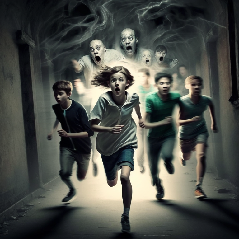 ShinoXL_group_of_teenager_teenagers_running_away_from_evil_spir_1c507ee1-d8df-4628-9288-87b8f7ccfa72.png